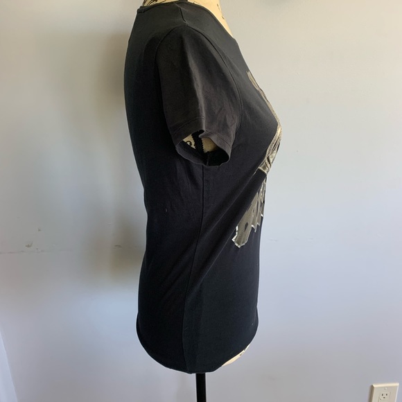 Zara Basic Embroidered T - Picture 4 of 8